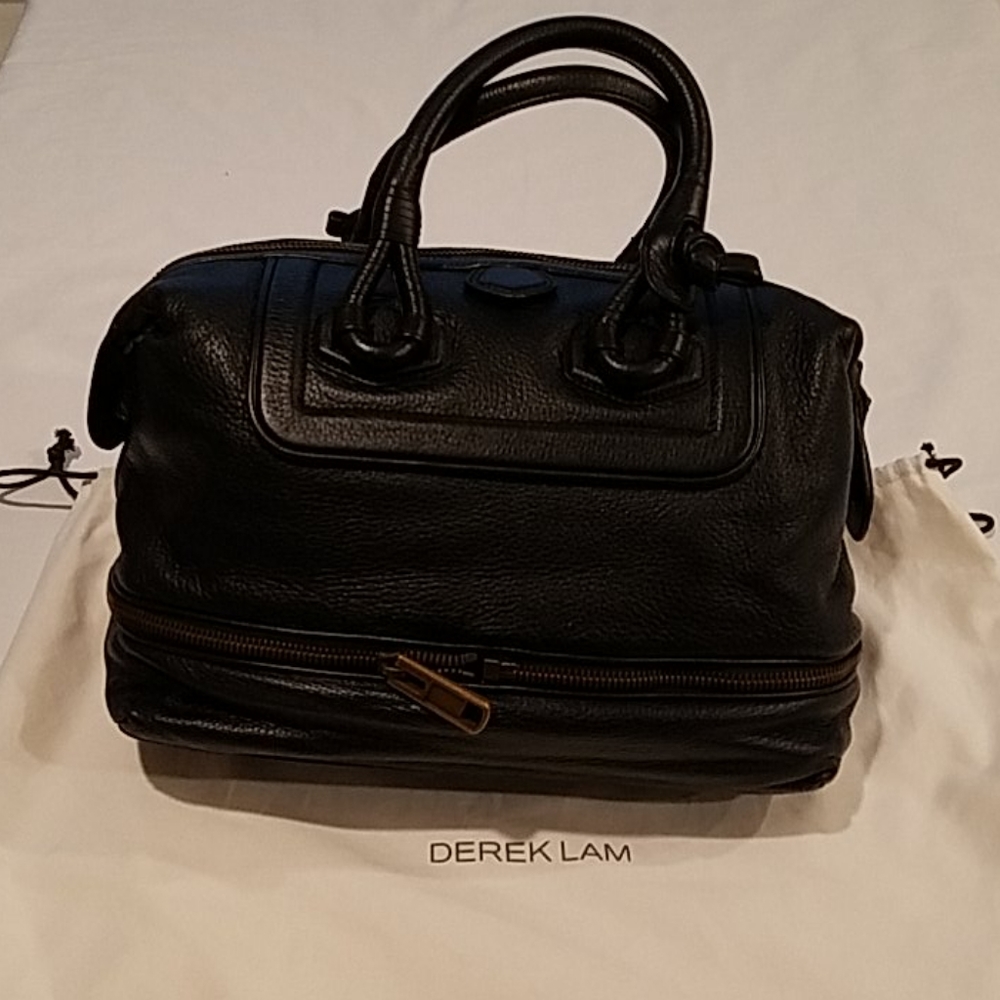Derek Lam Black Leather Purse with bag NEW